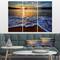 Designart - Peaceful Sandy Beach with Waves - Extra Large Canvas Art Print